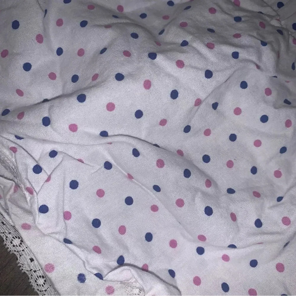 Vintage y2k polka dot sleep shorts - Picture 2 of 3